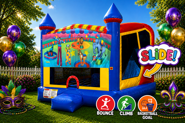 Circus 4in1 Inflatable Bounce House Combo