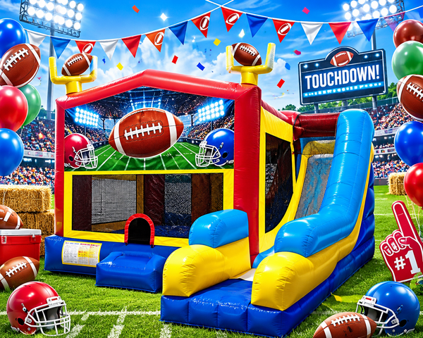 Football Inflatable Combo 7in1