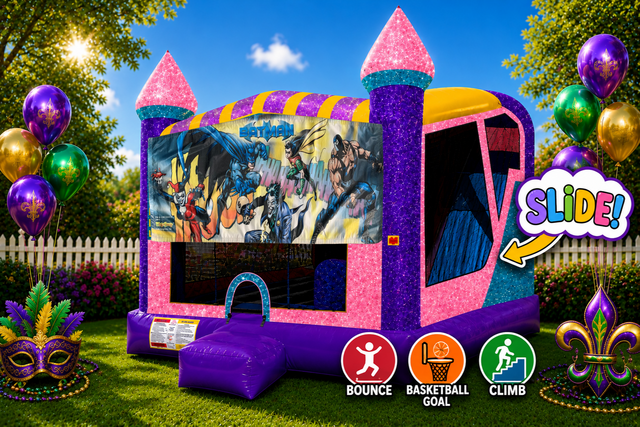 Batman  4in1 Combo Bouncer Pink