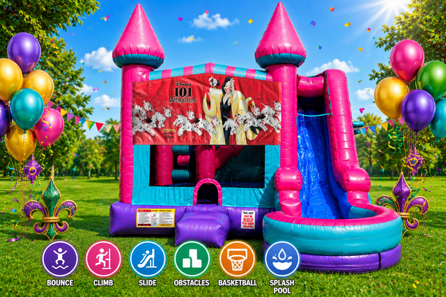 Dalmatians 101 Inflatable Pink Combo 7in1