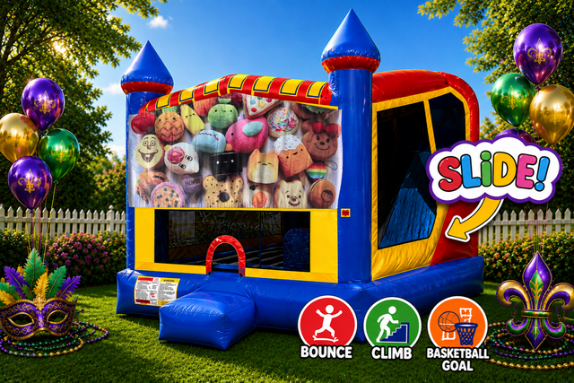 Squishy 4in1 Inflatable Bounce House Combo