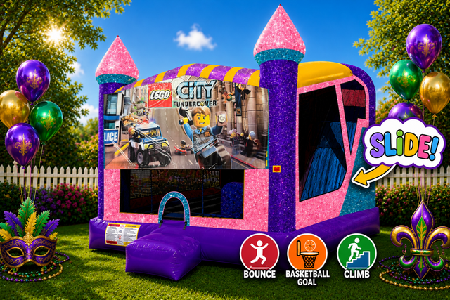 Lego City 4in1 Combo Bouncer Pink