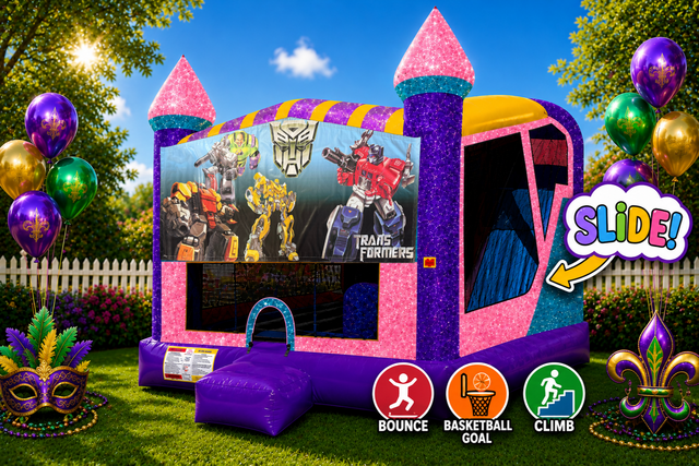 Transformers 4in1 Combo Bouncer Pink