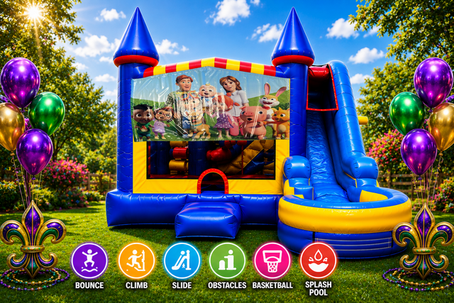 CoComelon Inflatable Combo 7in1