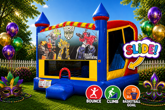 Transformers 4in1 Inflatable Bounce House Combo