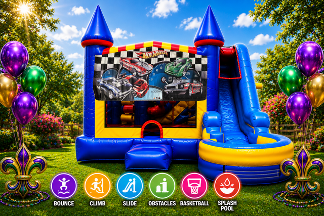 Hot Wheels Inflatable Combo 7in1