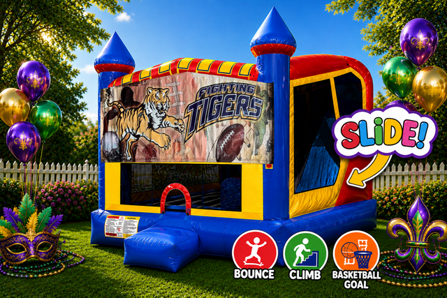 Tigers 4in1 Inflatable Bounce House Combo