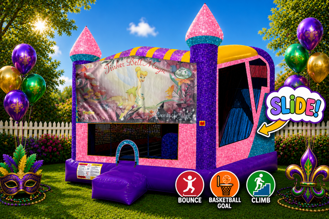 Tinkerbell 4in1 Combo Bouncer Pink