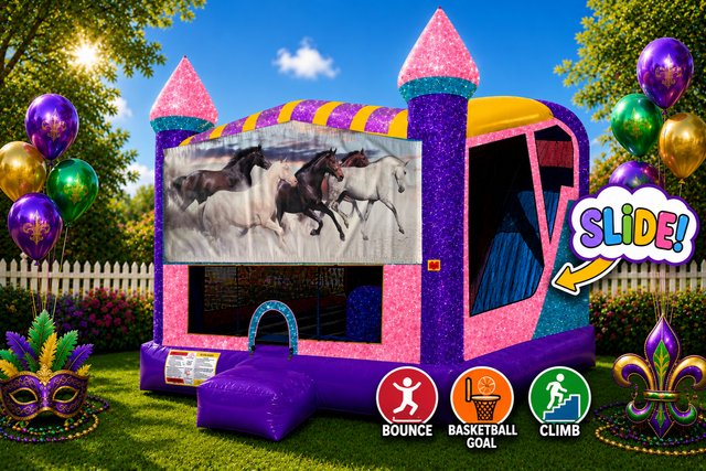 Horses 4in1 Combo Pink