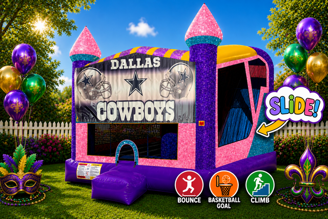 Dallas Cowboys 4in1 Combo Bouncer Pink