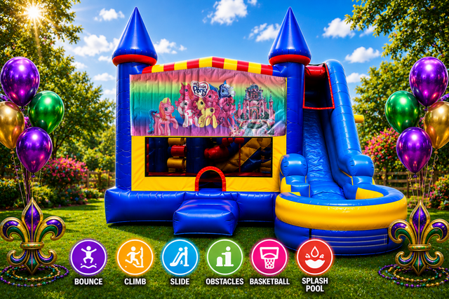 My Little Pony Inflatable Combo 7in1 Bounce House