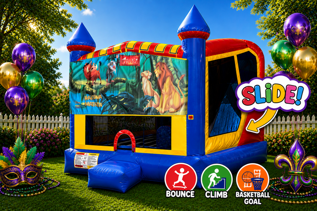 Lion King 4in1 Inflatable Bounce House Combo