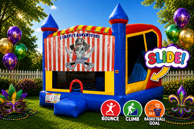 Pirates Adventure 4in1 Inflatable Bounce House Combo