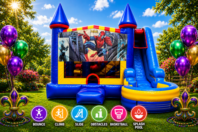 Spiderman Inflatable Combo 7in1