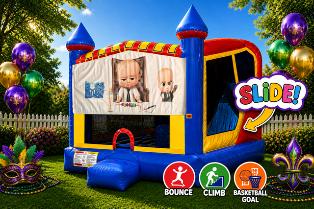 Boss Baby 4in1 Inflatable Bounce House Combo