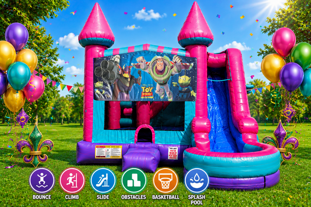 Toy Story Inflatable Pink Combo 7in1