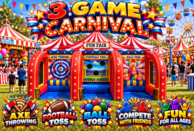 3 Game Carnival Game