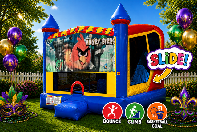 Angry Birds 4in1 Inflatable Bounce House Combo
