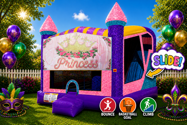 Princess 4in1 Combo Bouncer Pink