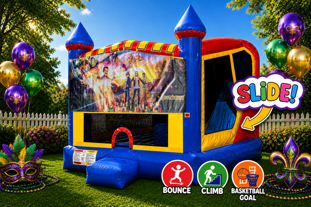 Goosebumps 4in1 Inflatable Bounce House Combo