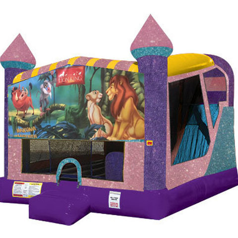 Lion King 4in1 Combo Bouncer Pink