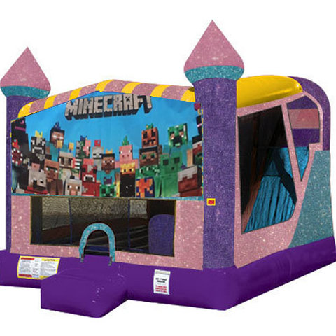 Minecraft 4in1 Combo Bouncer Pink