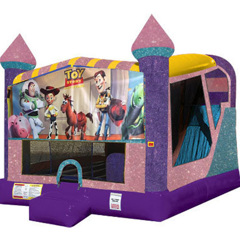 Toy Story 4in1 Combo Bouncer Pink