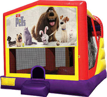 Secret Life of Pets 4in1 Inflatable Bounce House Combo
