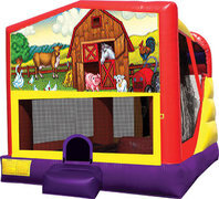 My Little Farm 4in1 Inflatable Bounce House Combo