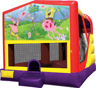 Spongebob 4in1 Inflatable Bounce House Combo