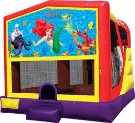Little Mermaid 4in1 Inflatable Bounce House Combo