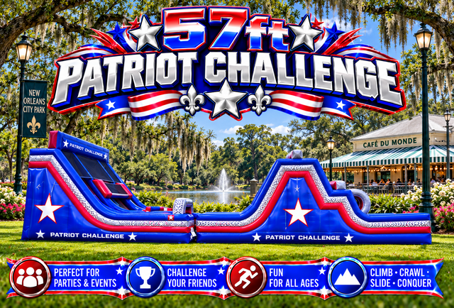 57 Ft Patriot Challenge Obstacle course 
