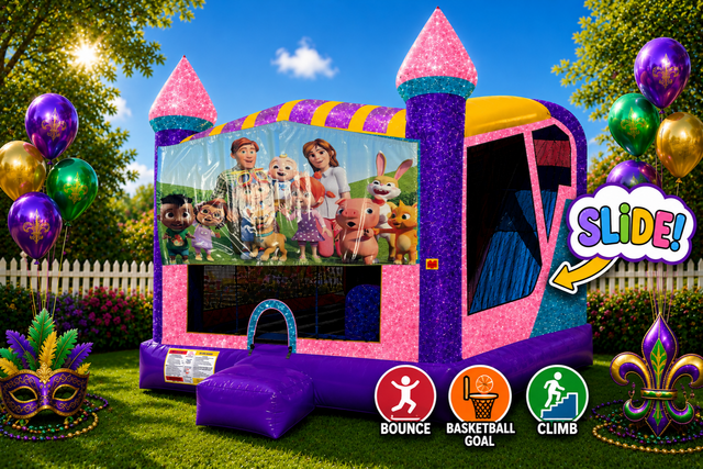 CoComelon 4in1 Combo Bouncer Pink