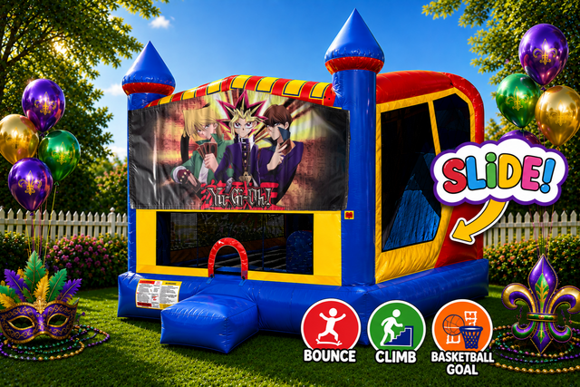Yu-Gi-Oh 4in1 Inflatable Bounce House Combo