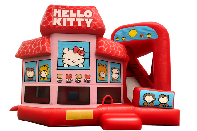 Hello Kitty 5in1 Inflatable Bounce House Combo