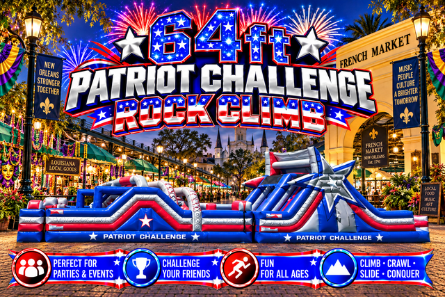 64 Ft Patriot Challenge Obstacle course 