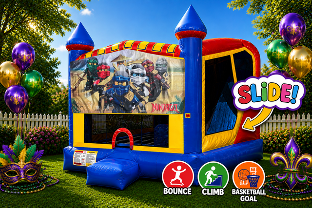 LEGO Ninjago 4in1 Inflatable Bounce House Combo