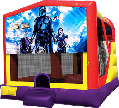 The Mandalorian 4in1 Inflatable Bounce House Combo