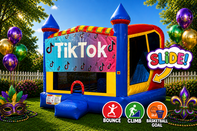 Tik Tok 4in1 Inflatable Bounce House Combo