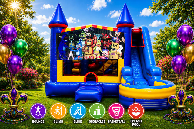 Five Nights of Freddy Inflatable Combo 7in1 