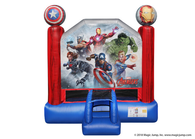 A Avengers Inflatable Bounce House rental