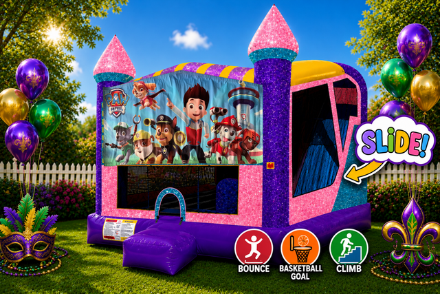 Paw Patrol 4in1 Combo Bouncer Pink