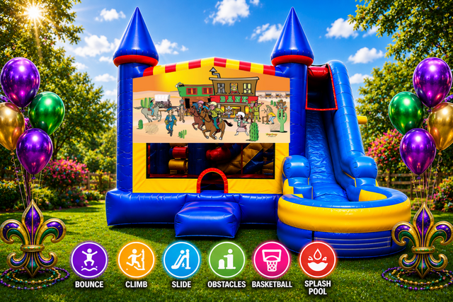 Western Inflatable Combo 7in1 