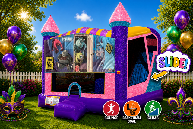 Monsters Inc. 4in1 Combo Bouncer Pink