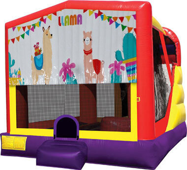 Llama 4in1 Inflatable Bounce House Combo