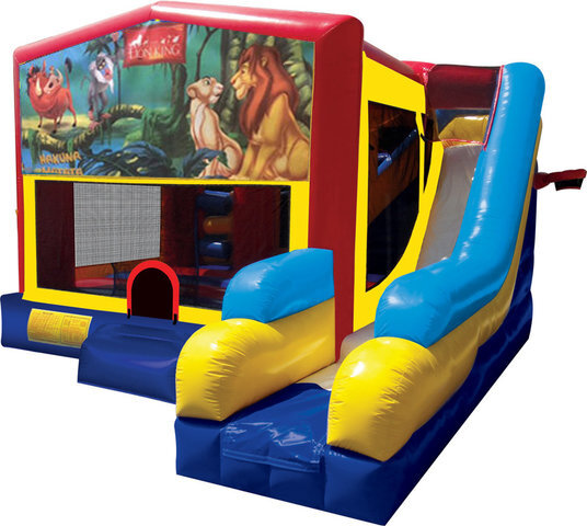 Lion King Inflatable Combo 7in1