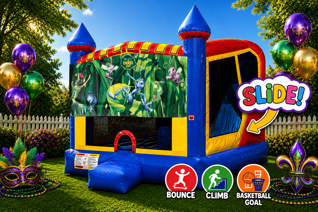 Bugs Life 4in1 Inflatable Bounce House Combo