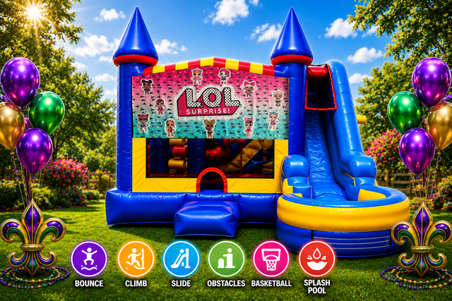 LOL Inflatable Combo 7in1
