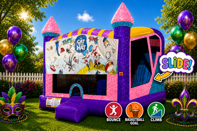 Cat in the Hat 4n1 Combo Bouncer (Pink)