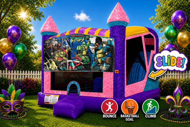 Ninja Turtles 4in1 Combo Bouncer Pink